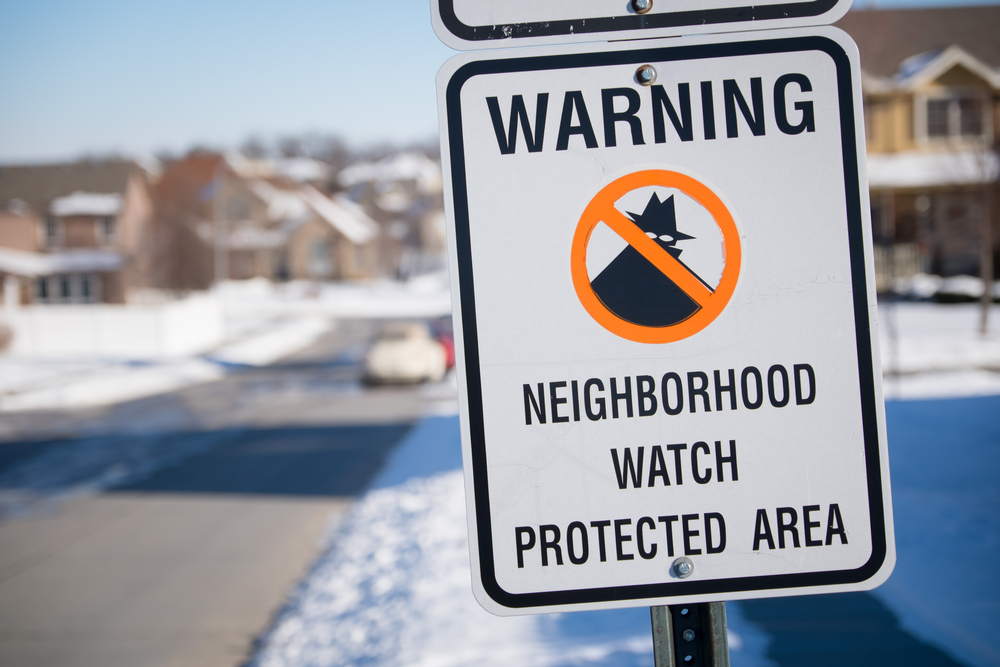 neighborhood watch sign